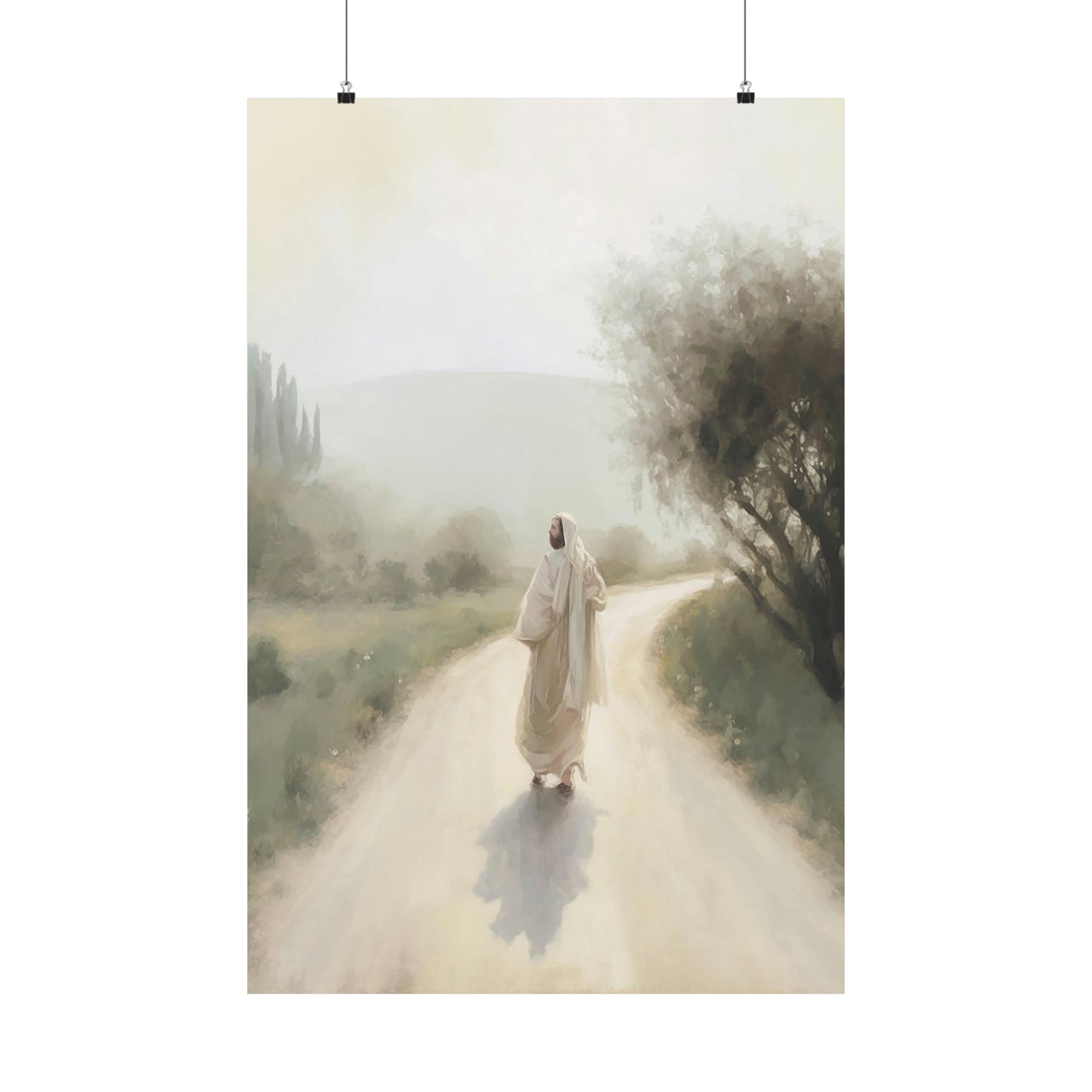 Come Follow Me - Matte Print - Jesus Christ Artwork - He is Risen - Jesus Savior - Christian Art