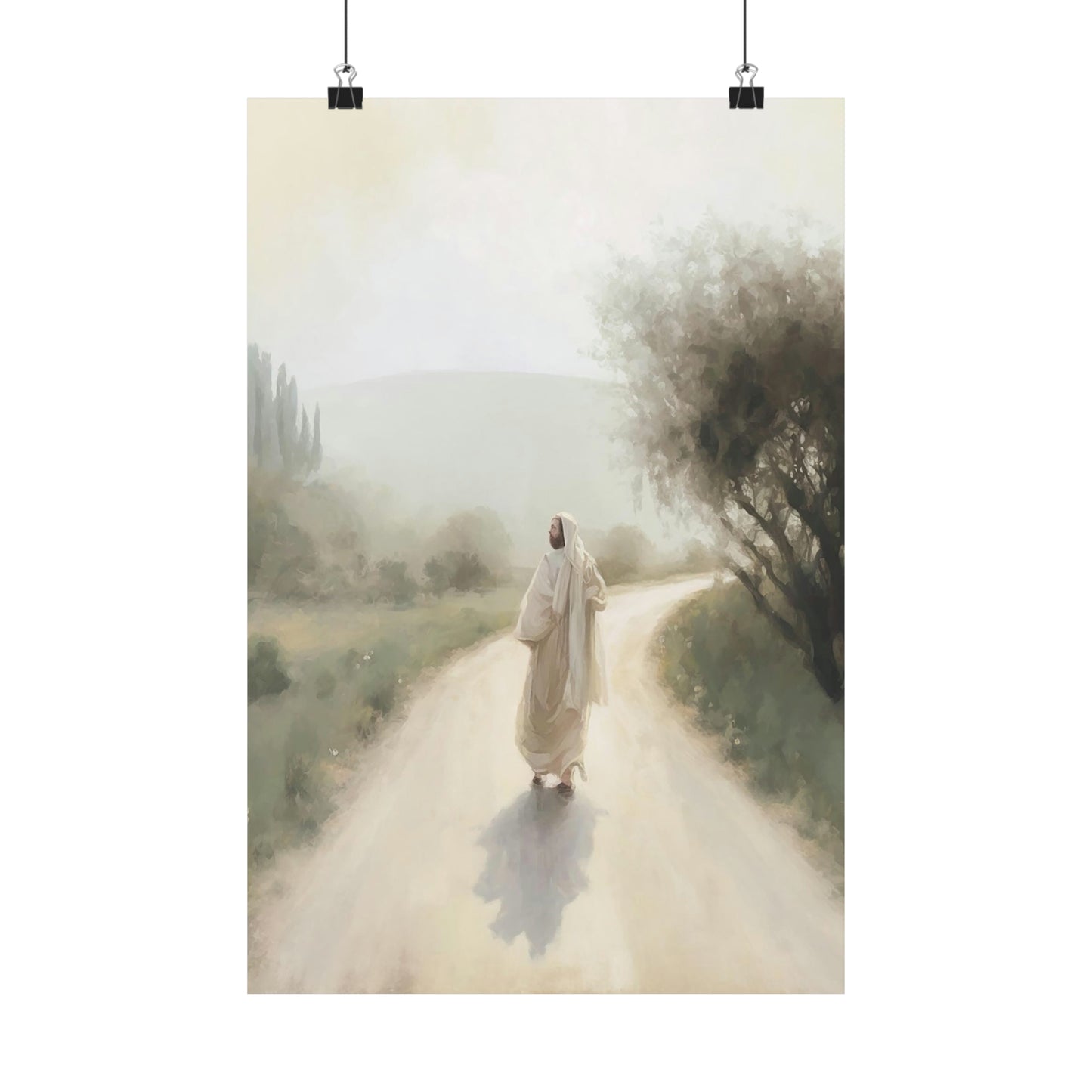 Come Follow Me - Matte Print - Jesus Christ Artwork - He is Risen - Jesus Savior - Christian Art