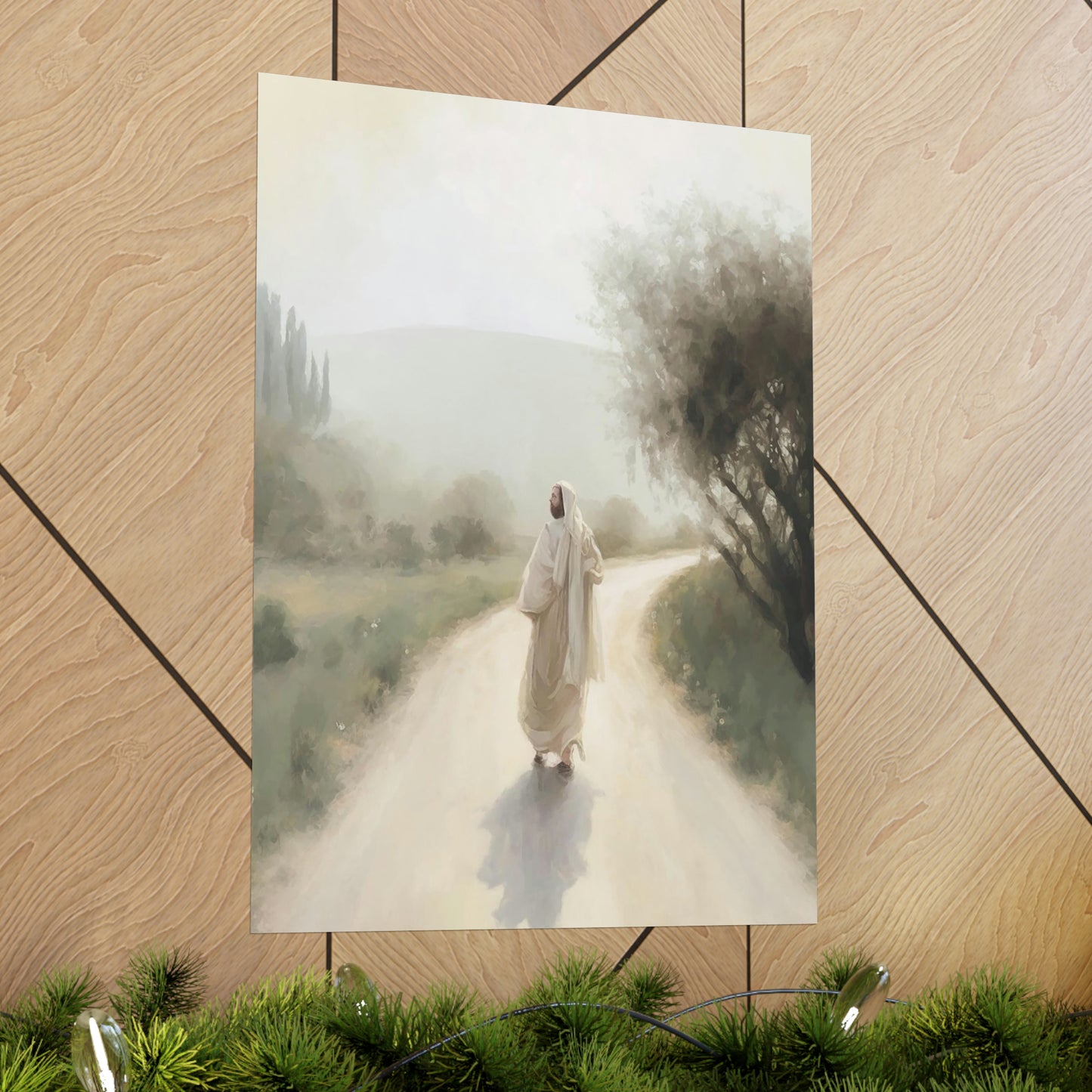 Come Follow Me - Matte Print - Jesus Christ Artwork - He is Risen - Jesus Savior - Christian Art