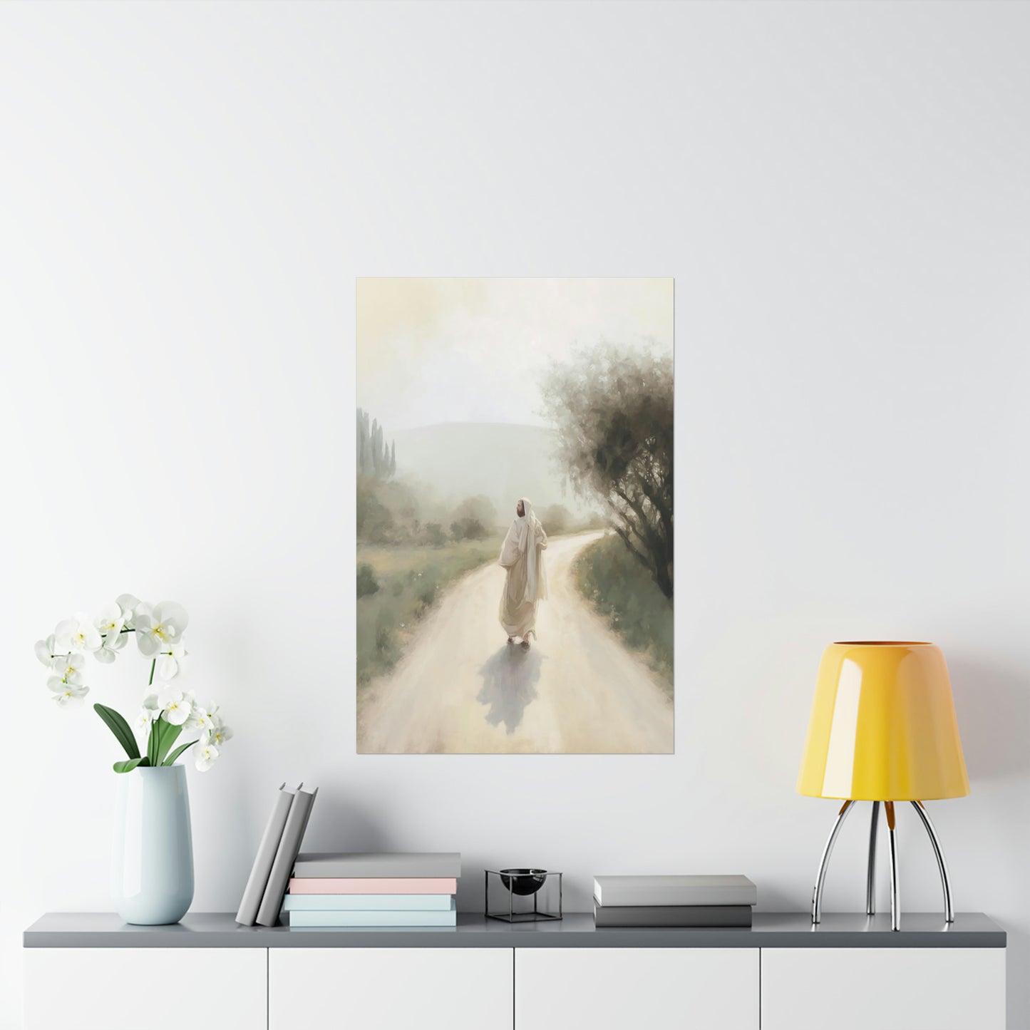 Come Follow Me - Matte Print - Jesus Christ Artwork - He is Risen - Jesus Savior - Christian Art