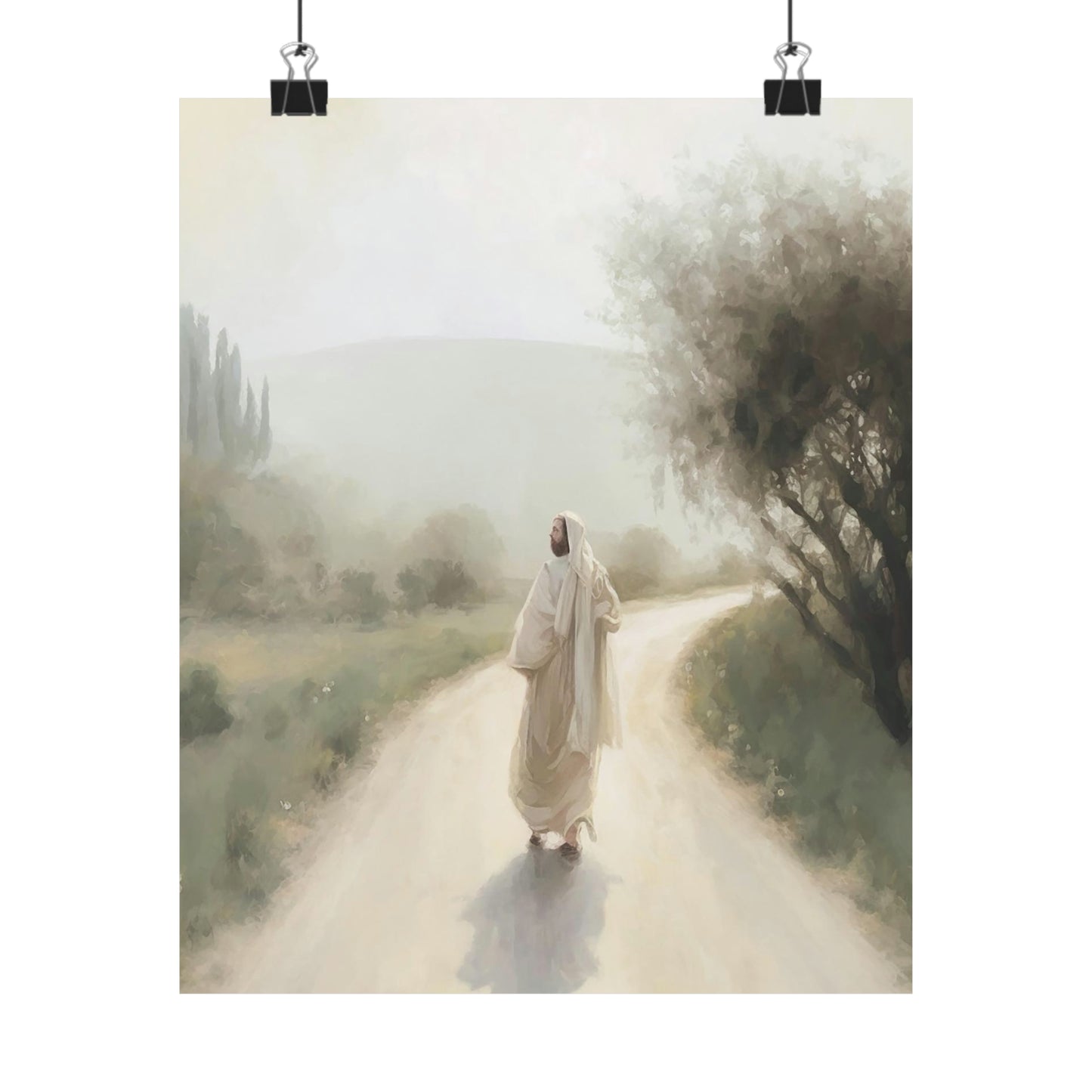 Come Follow Me - Matte Print - Jesus Christ Artwork - He is Risen - Jesus Savior - Christian Art