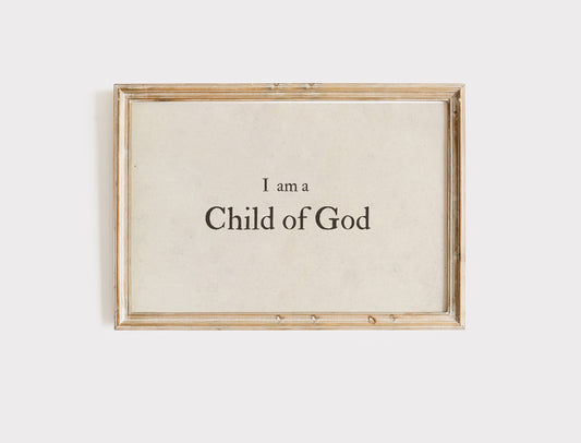 I am a Child of God Christian Gallery